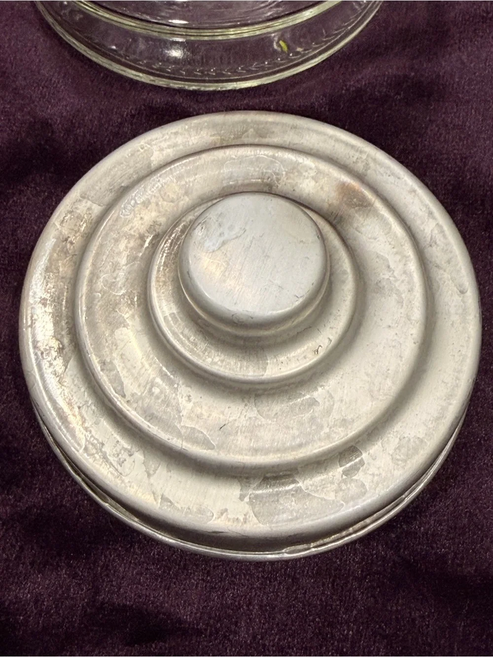 Source Unknown Clear Glass Pantry Jars with Silver Lids - Set of 3